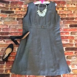Gray Tahari Professional/Office/Career Dress